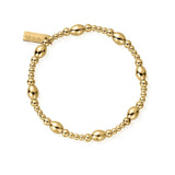 Cute Yellow Gold Oval Bracelet