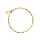 Yellow Gold Rhythm Of Water Bracelet