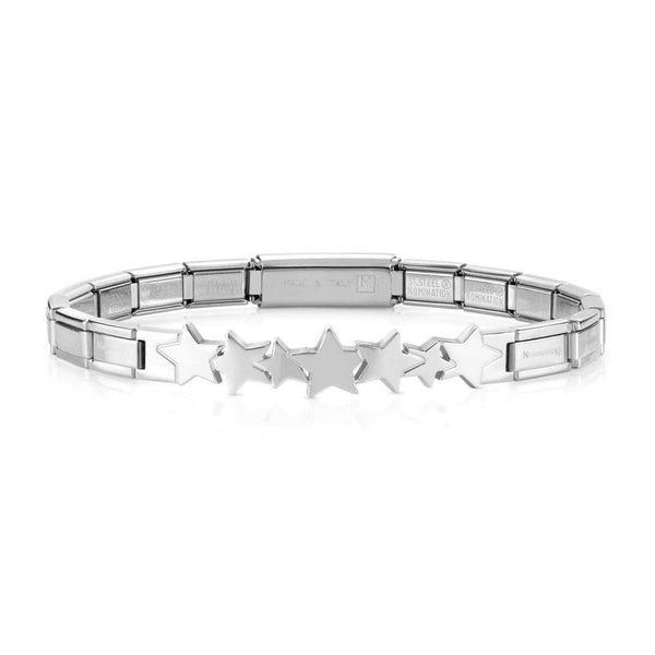 Nomination Trendsetter Silver Stars Bracelet – S&S Argento