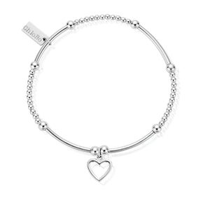 Cute Open Heart Bracelet