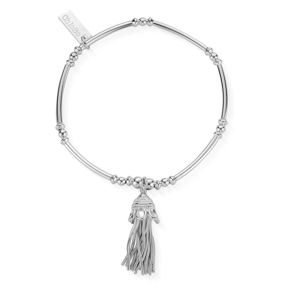 Silver Didi Tassel Bracelet