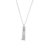 Diamond Cut Chain With Cap Tassel Pendant