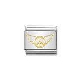 Nomination Classic Gold Angel of Inner Peace Charm - S&S Argento
