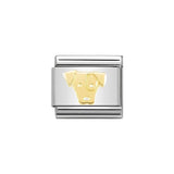 Nomination Classic Gold Jack Russell Charm - S&S Argento