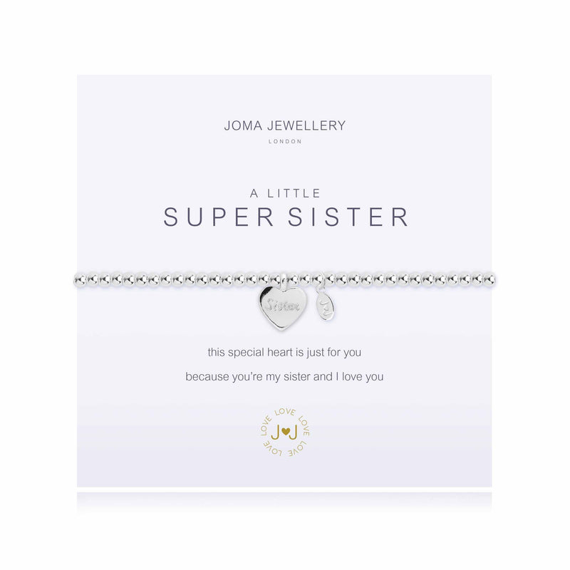 A LITTLE SUPER SISTER BRACELET