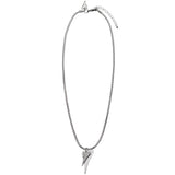 Miss Dee Silver Double Heart Sparkle Necklace 1800537