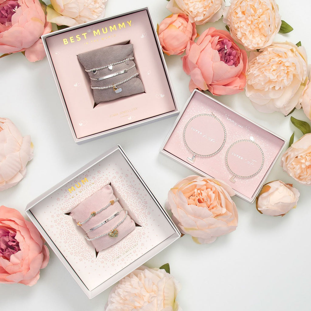 MUMMY AND DAUGHTER BRACELETS A LITTLE GIFT SET – S&S Argento