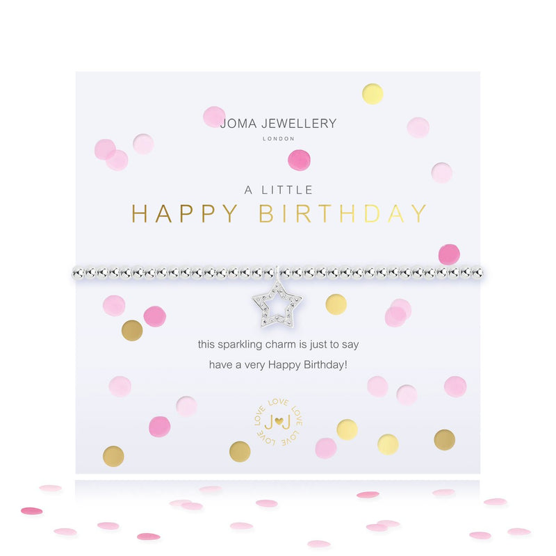 HAPPY BIRTHDAY BRACELET - CONFETTI A LITTLE