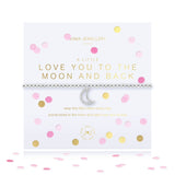 LOVE YOU TO THE MOON AND BACK BRACELET - CONFETTI A LITTLE