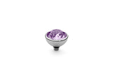 Stainless Steel Bottone 10mm Violet - S&S Argento