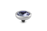 Stainless Steel Piave 9x11mm Lavender - S&S Argento