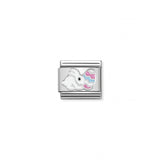 Nomination Classic Silver Easter Bunny Charm - S&S Argento