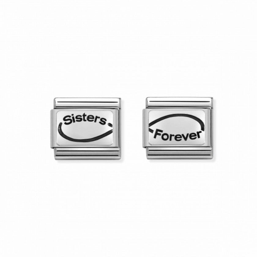 Nomination Classic Silver Sisters Forever Charm Bundle