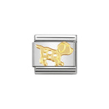 Nomination Classic Gold Dog (Spotty) Charm - S&S Argento