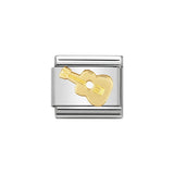 Nomination Classic Gold Guitar Charm - S&S Argento