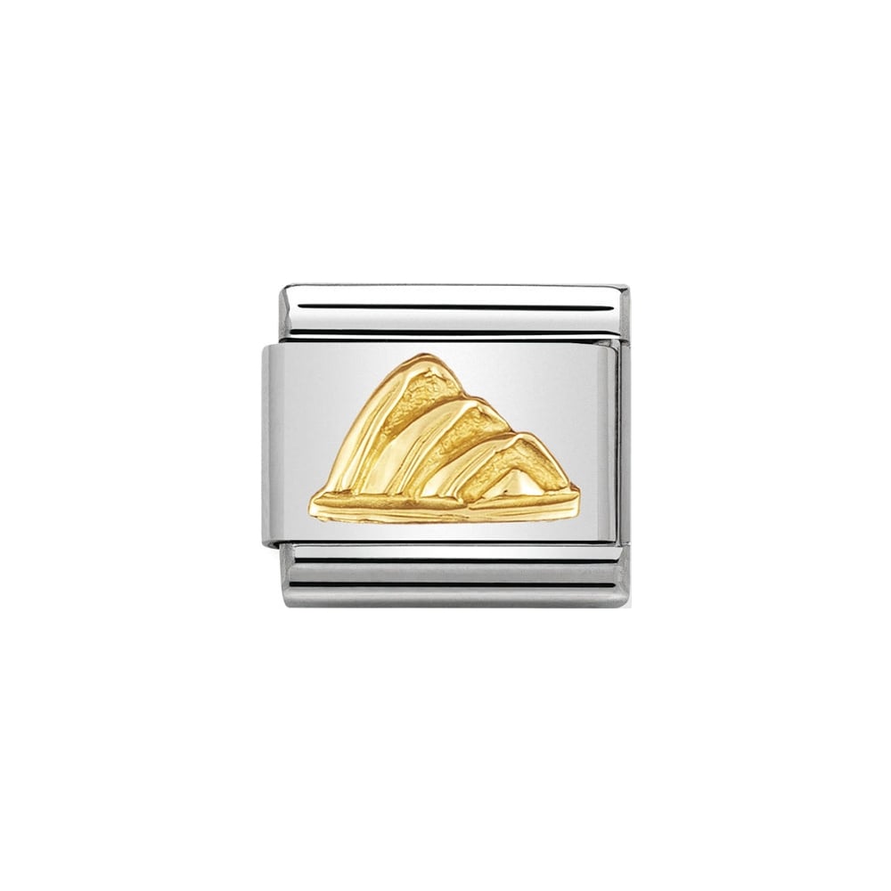 Nomination Classic Gold Opera House Charm - S&S Argento