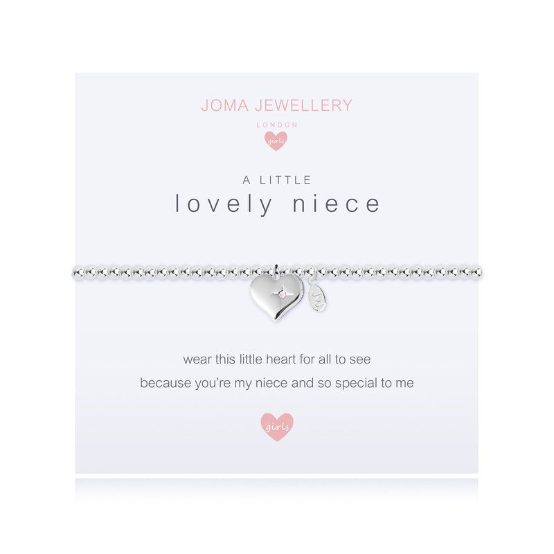 CHILDREN'S A LITTLE LOVELY NIECE BRACELET
