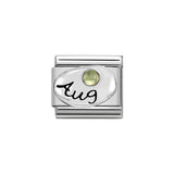 Nomination Classic Silver August Peridot Charm - S&S Argento