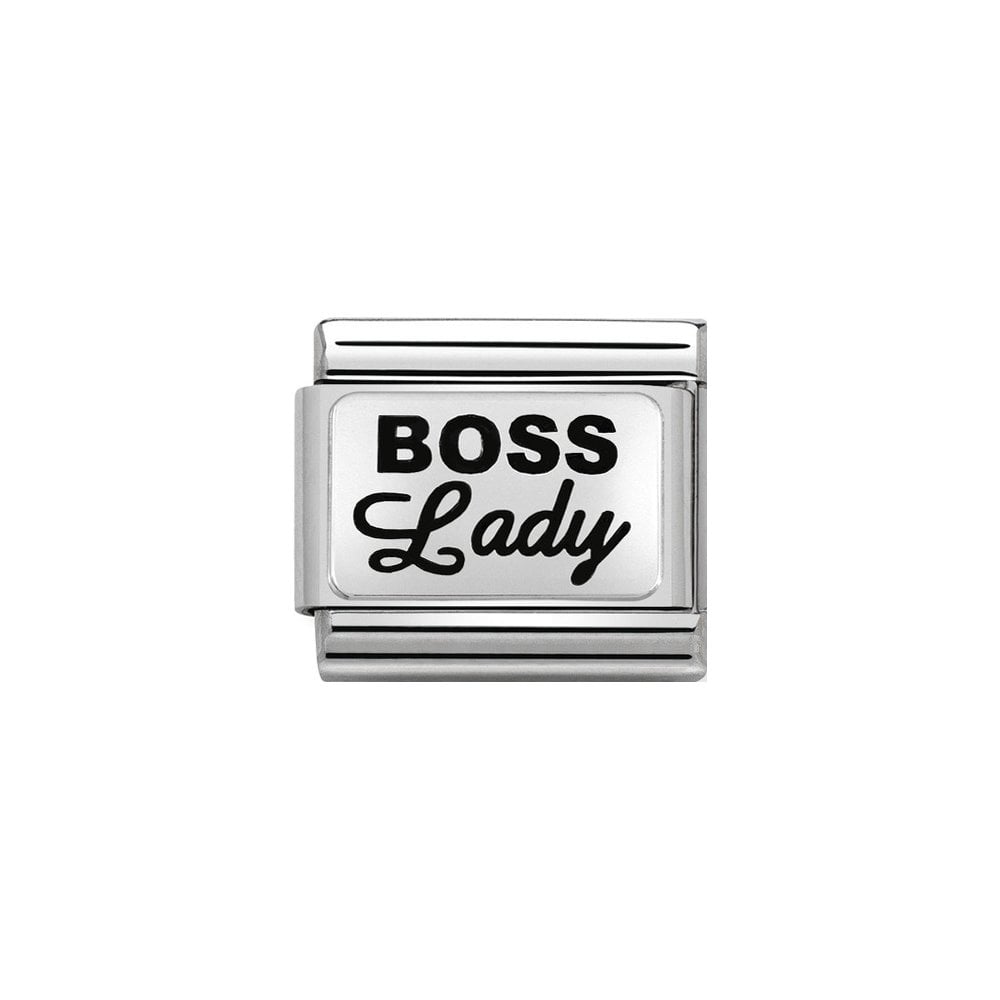 Nomination Classic Silver Boss Lady Charm - S&S Argento