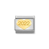 Nomination Classic Gold 2022 Heart Charm