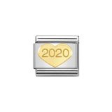 Nomination Classic Gold 2020 Heart Charm