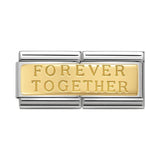Nomination Classic Gold Forever Together Double Charm
