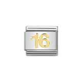 Nomination Classic Gold 16 Charm - S&S Argento