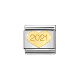 Nomination Classic Gold 2021 Heart Charm