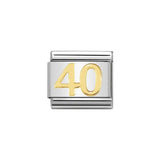 Nomination Classic Gold 40 Charm - S&S Argento