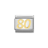Nomination Classic Gold 80 Charm - S&S Argento