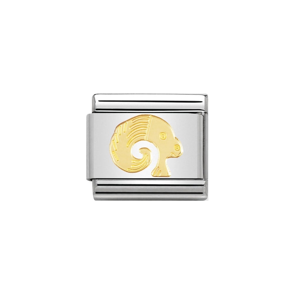 Nomination Classic Gold Aries Charm - S&S Argento