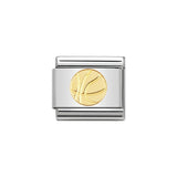 Nomination Classic Gold Basket Ball Charm - S&S Argento