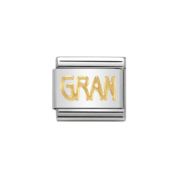 Nomination Classic Gold Gran Charm – S&S Argento