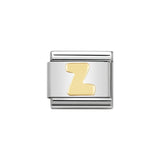Nomination Classic Gold Letter Z Charm - S&S Argento