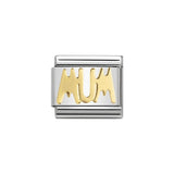 Nomination Classic Gold Mum Charm - S&S Argento