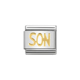 Nomination Classic Gold Son Charm - S&S Argento