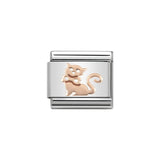 Nomination Classic Rose Gold Cat Charm - S&S Argento