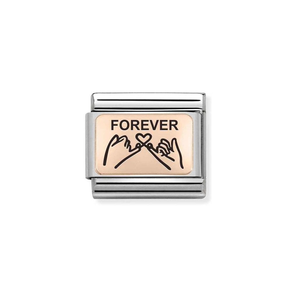 Nomination Classic Rose Gold Forever Pinky Promise Charm