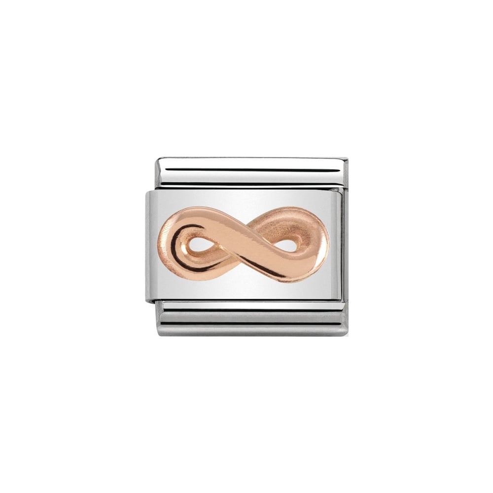 Nomination Classic Rose Gold Infinity Charm - S&S Argento
