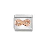 Nomination Classic Rose Gold Infinity Charm - S&S Argento