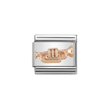 Nomination Classic Rose Gold Trumpet Charm