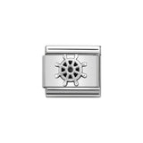 Nomination Classic Silver Boat Wheel Charm