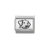 Nomination Classic Silver Dog Charm - S&S Argento