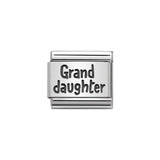 Nomination Classic Silver Grand Daughter Charm - S&S Argento