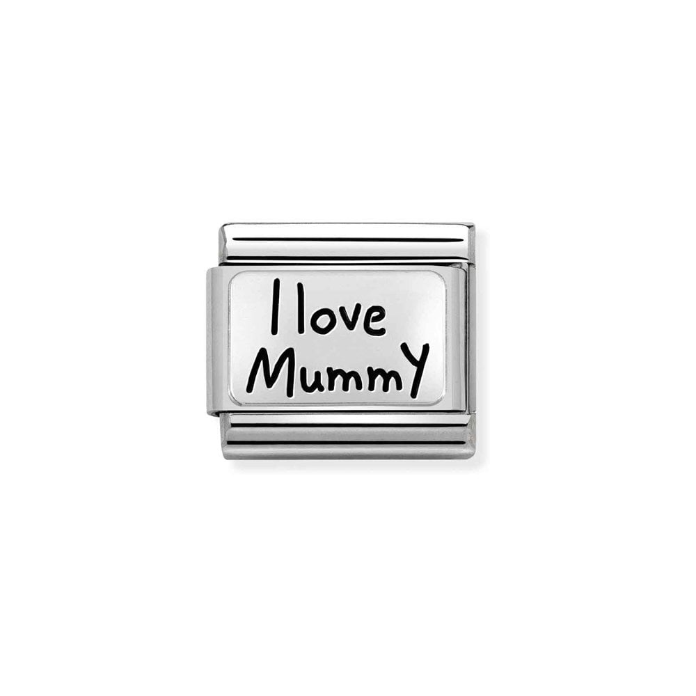 Nomination Classic Silver I Love Mummy Charm