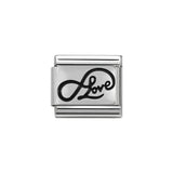 Nomination Classic Silver Infinity Love Writing Charm