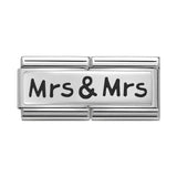 Nomination Classic Silver Mrs & Mrs Double Charm - S&S Argento