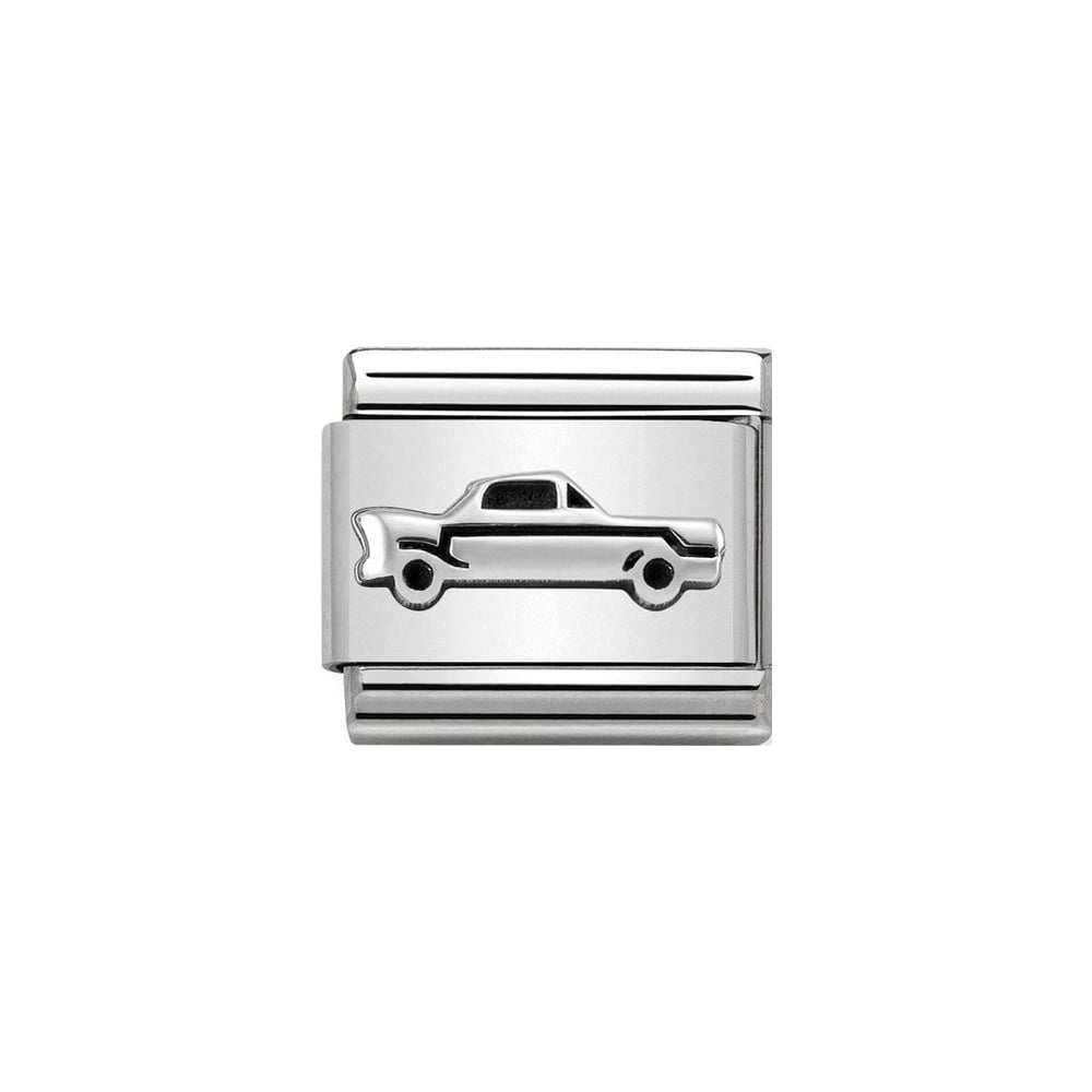 Nomination Classic Silver Vintage Car Charm
