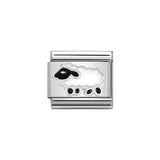 Nomination Classic Silver & White Sheep Charm - S&S Argento