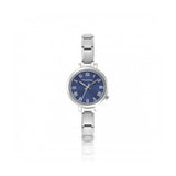 Nomination Paris Silver Classic Composable Round Watch With Blue Dial